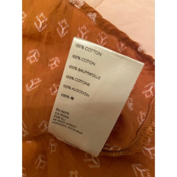 EUC Anthropologie Pilcro Tavi textured cotton top balloon sleeves sz: S - Picture 11 of 13